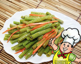 凉拌豇豆的做法
