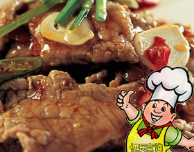 回锅牛肉的做法
